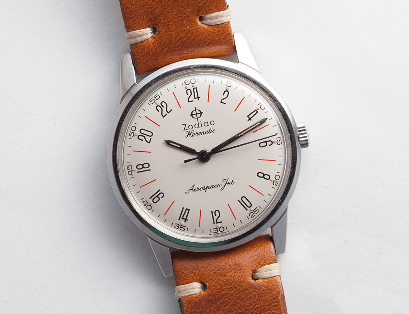 Analog Watch 24 Hour Dial Moxalite